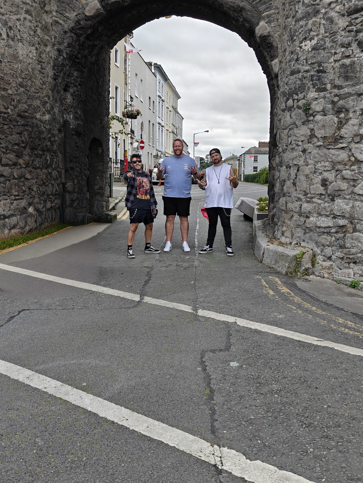 Hank & The Lads at St. Laurence's Gate, Drogheda